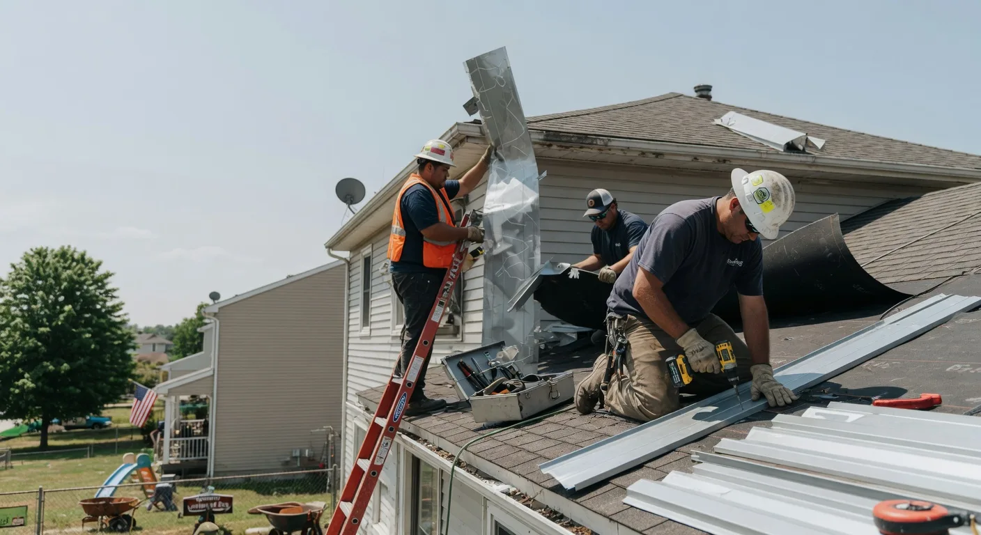 Metal Roofing Installation in Paris, MS near me